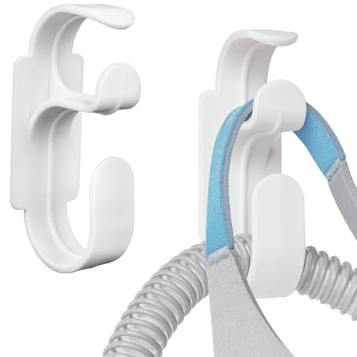 JEYORZY 1 Stück CPAP Schlauchhalter & CPAP-Maskenhaken, CPAP Stand System, CPAP-Schlauch-Organizer, für Atemschutzgerät, Bieten stabile und Tangle Free CPAP Maske Pipeline-System, besseres Schlafen von JEYORZY