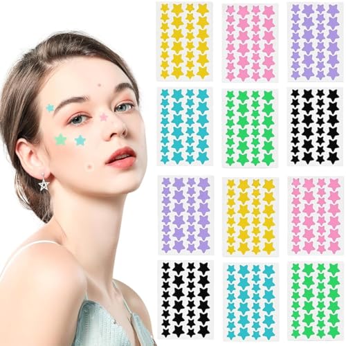 JEYORZY 336 Counts Pimple Patch, Pickel Patch Sterne Pimple Patches, Hydrokolloid Pickel Patch, Pimple Patches Star, Star Pimple Patch, Pickel Patch Set, Für alle Hauttypen geeignet von JEYORZY