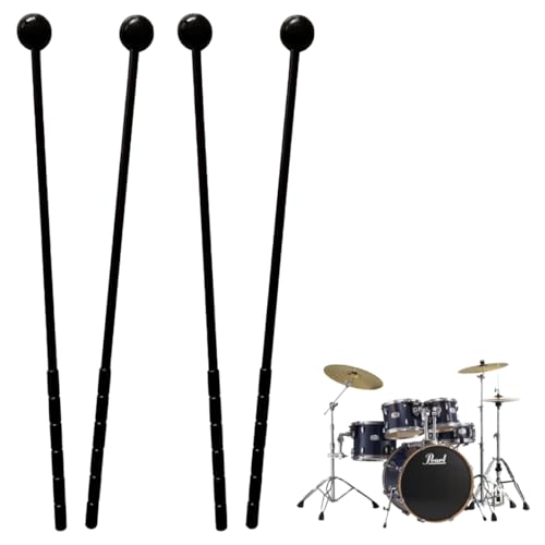 JEYORZY 4 Stück Dauerhaft Drumsticks Classic Schlagzeug Sticks Robuste Drum Sticks Drumsticks, für Erwachsene,Kinder und Anfänger von JEYORZY