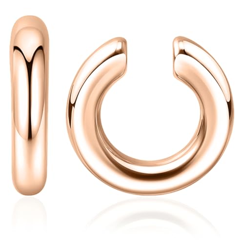 JEYORZY Ear Cuff Set für Damen Ohrmanschette Fakepircings Ohr Earcuffs Gold Clip Ohrringe Non Piercing Fake Helix Knorpel Wrap Cuff Ohrringe Ohrklemme für Frauen Freundin Mama,Roségold JEYORZY Ear Cuff Set für Damen Ohrmanschette Fakepircings Ohr Earcuffs Gold Clip Ohrringe Non Piercing Fake Helix Knorpel Wrap Cuff Ohrringe Ohrklemme für Frauen Freundin Mama,Roségold von JEYORZY