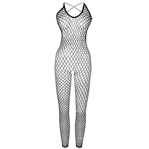 JFAN Baby Dolls Negligees FüR Damen Einteilige AnzüGe UnterwäSche FüR Frau Durchsichtiges GläNzendes Netzgewebe ReizwäSche Dessous,Eine Größe für alle Schwarz JFAN Baby Dolls Negligees FüR Damen Einteilige AnzüGe UnterwäSche FüR Frau Durchsichtiges GläNzendes Netzgewebe ReizwäSche Dessous,Eine Größe für alle Schwarz von JFAN