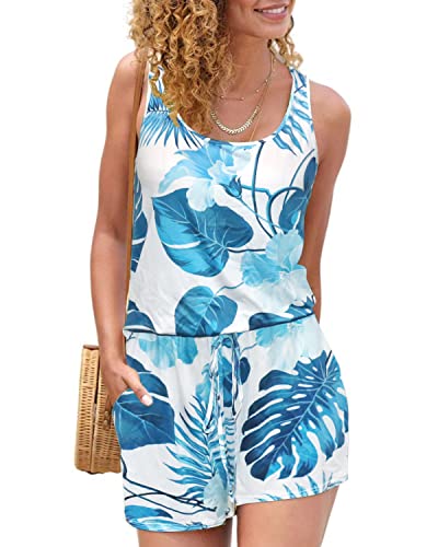 JFAN Kleid und Jumpsuit Damen Kokosnuss Grün Bedrucktes Tank Top Sommer Hose Casual Beachwear Jumpsuit Damen Eleganter Jumpsuit JFAN Kleid und Jumpsuit Damen Kokosnuss Grün Bedrucktes Tank Top Sommer Hose Casual Beachwear Jumpsuit Damen Eleganter Jumpsuit von JFAN