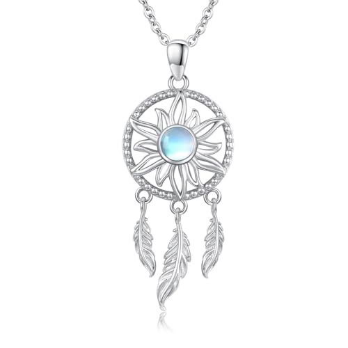 JFASHOP Traumfänger Halskette Sterling Silber JFASHOP Traumfänger Halskette Sterling Silber von JFASHOP