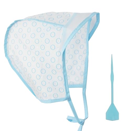 Haar-Highlighting-Kappe, blaues Haarfärbe-Set mit Kunststoff-Häkelnadel für Salon, DIY, Haarfärben, Friseur von JFFX