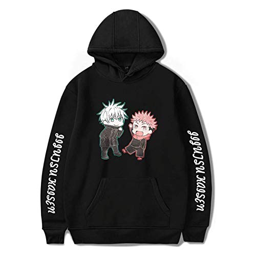 JFLY Herbst/Winter Hoodie Jujutsu Kaisen Anime Harajuku Cosplay Sweatshirt Jungen Mädchen Lässige Lose Kleidung von JFLY