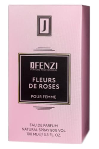 JFenzi Fleurs De Roses Femme - Eau de Parfum für Damen 100 ml von JFenzi