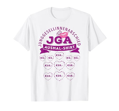 JGA Team Braut Spiele zum Ausmalen für Damen T-Shirt JGA Team Braut Spiele zum Ausmalen für Damen T-Shirt von JGA Frauen Spiele zum Ausmalen Ausschneiden