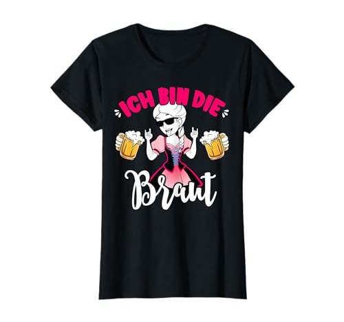 Braut T-Shirt JGA Frauen Poltern Braut Outfit Polterabend T-Shirt Braut T-Shirt JGA Frauen Poltern Braut Outfit Polterabend T-Shirt von JGA Frauen T-Shirt Team Braut Polterabend