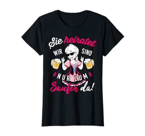 JGA Frauen T-Shirt Junggesellinnenabschied Poltern Polterer T-Shirt JGA Frauen T-Shirt Junggesellinnenabschied Poltern Polterer T-Shirt von JGA Frauen Trachten T-Shirt Polterabend