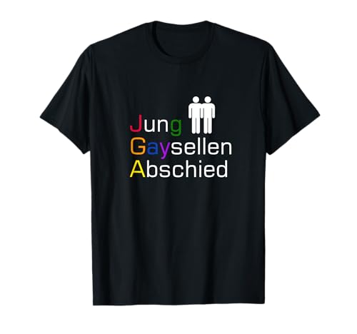 LGBT JGA Junggesellenabschied Männer Gay Hochzeit Party T-Shirt LGBT JGA Junggesellenabschied Männer Gay Hochzeit Party T-Shirt von JGA Gay Shirt Design