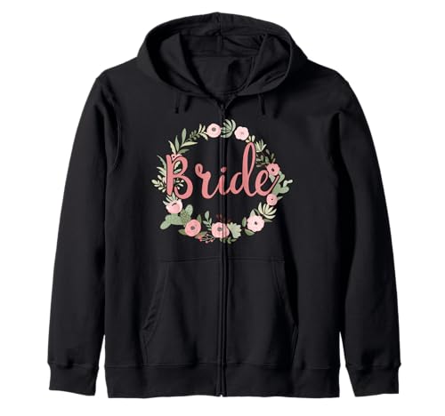 Damen Bride to be Braut Gruppe Blumen Party JGA Verlobung Kapuzenjacke Damen Bride to be Braut Gruppe Blumen Party JGA Verlobung Kapuzenjacke von JGA Junggesellenabschied Blumenkranz Kollektion