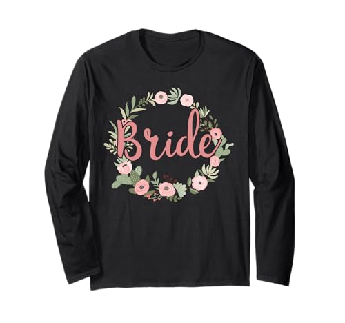 Damen Bride to be Braut Gruppe Blumen Party JGA Verlobung Langarmshirt Damen Bride to be Braut Gruppe Blumen Party JGA Verlobung Langarmshirt von JGA Junggesellenabschied Blumenkranz Kollektion