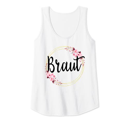 Damen Damen Braut Bride to be Brautjungfern JGA Party Hochzeit Tank Top Damen Damen Braut Bride to be Brautjungfern JGA Party Hochzeit Tank Top von JGA Junggesellenabschied Geschenke Kollektion 4