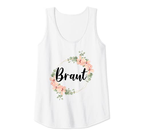 Damen Braut Bride to be Brautjungfern JGA Party Hochzeit Geschenk Tank Top Damen Braut Bride to be Brautjungfern JGA Party Hochzeit Geschenk Tank Top von JGA Junggesellenabschied Geschenke Kollektion