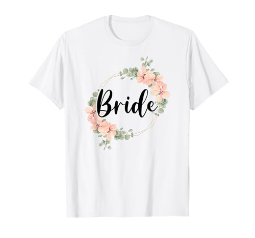 Damen Braut Bride to be JGA Junggesellinnenabschied Blume T-Shirt Damen Braut Bride to be JGA Junggesellinnenabschied Blume T-Shirt von JGA Junggesellenabschied Geschenke Kollektion