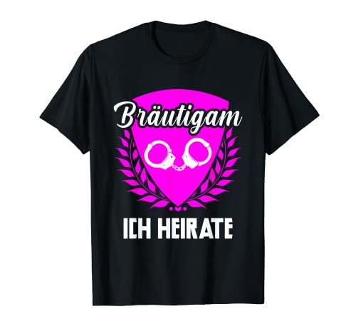 Herren Junggesellenabschied Männer Poltern Polterabend JGA T-Shirt von JGA Junggesellenabschied mit lustigem Spruch Shop