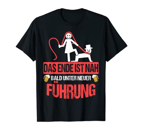 Herren Junggesellenabschied Männer Poltern Polterabend JGA T-Shirt von JGA Junggesellenabschied mit lustigem Spruch Shop