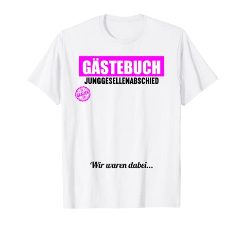 Herren Junggesellenabschied Männer Poltern Polterabend JGA T-Shirt von JGA Junggesellenabschied mit lustigem Spruch Shop