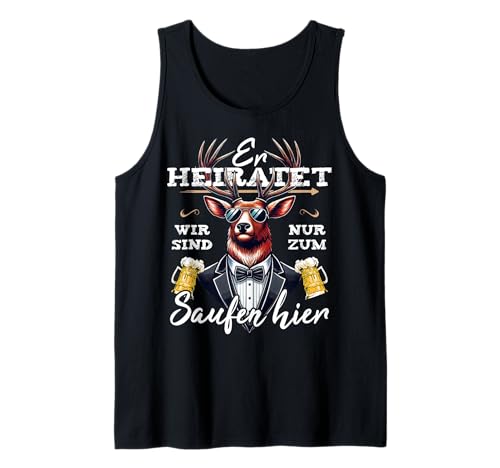 Junggesellenabschied Männer T-Shirt Polterabend Männer JGA Tank Top Junggesellenabschied Männer T-Shirt Polterabend Männer JGA Tank Top von JGA Männer Shirts Herren Junggesellenabschied