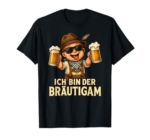 Poltern Bräutigam T-Shirt JGA Männer Junggesellenabschied T-Shirt Poltern Bräutigam T-Shirt JGA Männer Junggesellenabschied T-Shirt von JGA Männer T-Shirt Bräutigam Crew