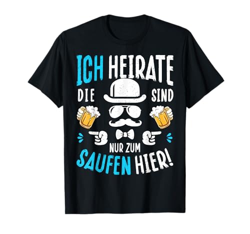 Männer JGA Bräutigam T-Shirt Outfit Junggesellenabschied T-Shirt Männer JGA Bräutigam T-Shirt Outfit Junggesellenabschied T-Shirt von JGA Männer T-Shirts für Polterabend