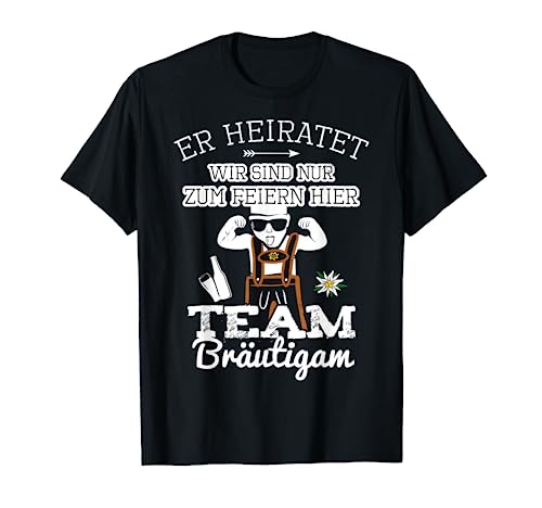 JGA T-Shirt Männer Polterer poltern JGA Junggesellenabschied T-Shirt JGA T-Shirt Männer Polterer poltern JGA Junggesellenabschied T-Shirt von JGA Männer T-Shirts