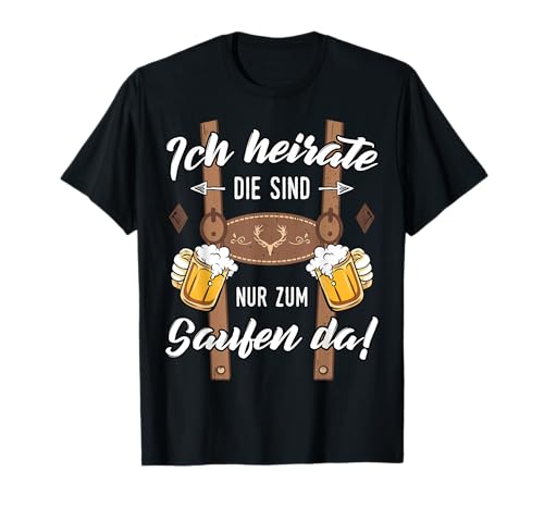 Kostüm Bräutigam T-Shirt JGA Männer Junggesellenabschied T-Shirt Kostüm Bräutigam T-Shirt JGA Männer Junggesellenabschied T-Shirt von JGA Männer Trachten