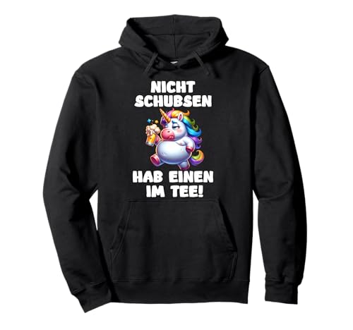 Malle Party Einhorn JGA Frauen Männer Mallorca Outfit Pullover Hoodie von JGA Malle Party Team Einhorn Design