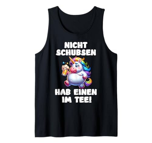Malle Party Einhorn JGA Frauen Männer Mallorca Outfit Tank Top von JGA Malle Party Team Einhorn Design