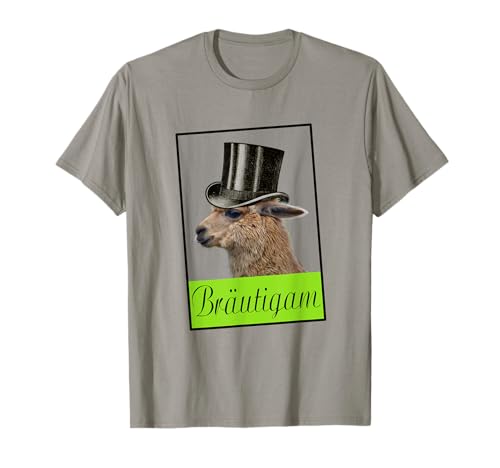 Alpaka Bräutigam Alpaka Herren JGA Junggesellenabschied T-Shirt von JGA-Party-Männer Bräutigam Outfits Geschenk