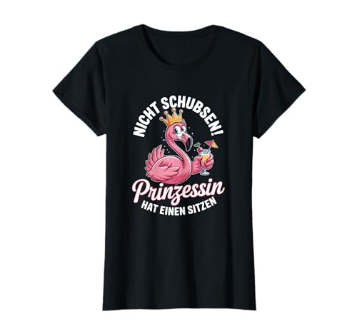 Damen Nicht schubsen JGA Party | Prinzessin Mallorca Malle T-Shirt Damen Nicht schubsen JGA Party | Prinzessin Mallorca Malle T-Shirt von JGA Prinzessin Outfits - Lustige Sprüche