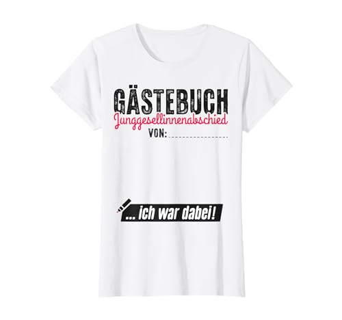 JGA Frauen Shirt Braut Junggesellinnenabschied Poltern JGA T-Shirt JGA Frauen Shirt Braut Junggesellinnenabschied Poltern JGA T-Shirt von JGA T-Shirts Gästebuch