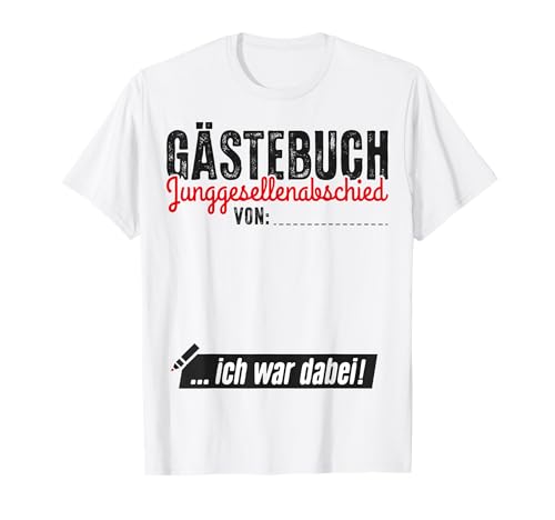 JGA Männer T-Shirt Bräutigam Poltern Junggesellenabschied T-Shirt JGA Männer T-Shirt Bräutigam Poltern Junggesellenabschied T-Shirt von JGA T-Shirts Gästebuch