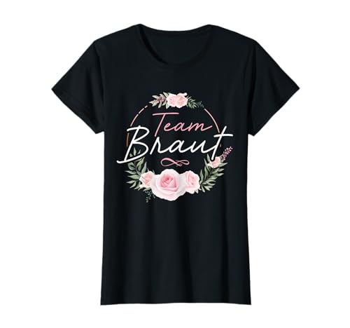 JGA T-Shirt Frauen Team Braut Tshirt Junggesellinnenabschied T-Shirt JGA T-Shirt Frauen Team Braut Tshirt Junggesellinnenabschied T-Shirt von JGA T-Shirts und Team Braut Outfit