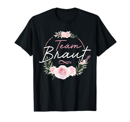 Junggesellinnenabschied Frauen Shirt JGA Team Braut Polterer T-Shirt Junggesellinnenabschied Frauen Shirt JGA Team Braut Polterer T-Shirt von JGA T-Shirts und Team Braut Outfit