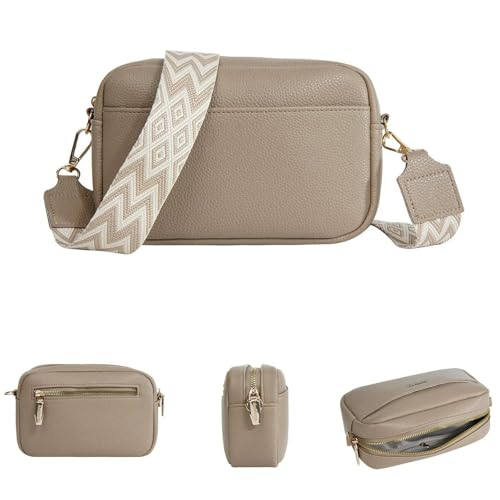 JGDSDMJG Damen Umhängetasche Große Kapazität Reißverschluss Handytasche Multifunktionale Schulter Messenger Bag Modische Casual Kleine Quadratische Tasche-khaki JGDSDMJG Damen Umhängetasche Große Kapazität Reißverschluss Handytasche Multifunktionale Schulter Messenger Bag Modische Casual Kleine Quadratische Tasche-khaki von JGDSDMJG
