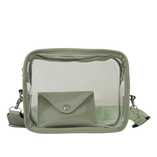 JGDSDMJG Damen Umhängetasche Pvc Transparente Gelee Tasche Kleine Quadratische Für Frauen Süßigkeiten Farbe Brief Mode Umhängetasche-green_a JGDSDMJG Damen Umhängetasche Pvc Transparente Gelee Tasche Kleine Quadratische Für Frauen Süßigkeiten Farbe Brief Mode Umhängetasche-green_a von JGDSDMJG