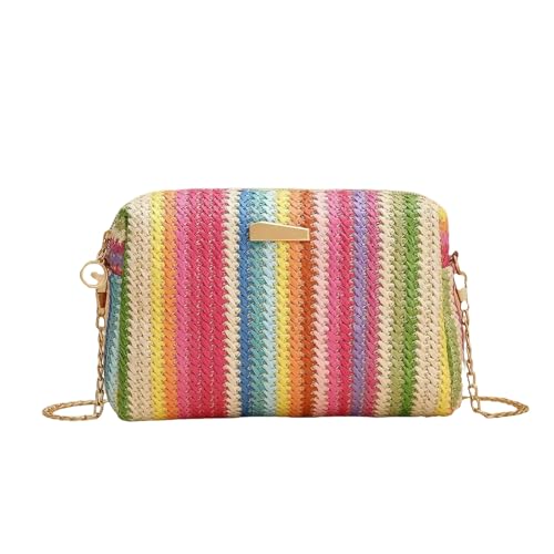 JGDSDMJG Damen Umhängetasche Rattan Stricken Frauen Stroh Tasche Strand Sommer Kette Kleine Geldbörse Und Handtasche Weibliche Schulter Umhängetaschen Reise Design Flap Bag-lesen JGDSDMJG Damen Umhängetasche Rattan Stricken Frauen Stroh Tasche Strand Sommer Kette Kleine Geldbörse Und Handtasche Weibliche Schulter Umhängetaschen Reise Design Flap Bag-lesen von JGDSDMJG