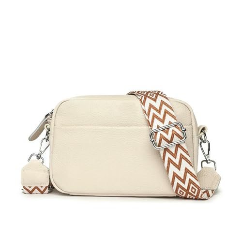JGDSDMJG Damen Umhängetasche Umhängetaschen Schultertaschen Handtaschen Messenger Tote Bags-beige-22cm 9cm 14cm von JGDSDMJG