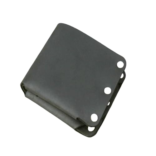 JGDSDMJG Herren Geldbörse Mode Punk Handgemachte Brieftasche Männer Kurze Mit Ohr Karte Halter Brieftasche-schwarz von JGDSDMJG