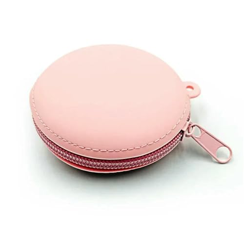 JGDSDMJG geldbörse Damen Kleine Silikon Handtasche Runde Mini Umhängetasche-pink Kein Riemen von JGDSDMJG