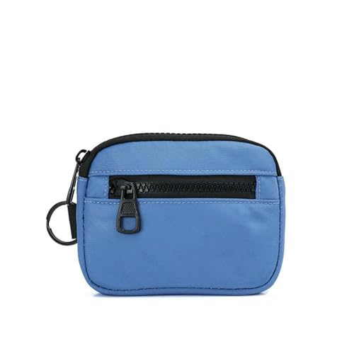JGDSDMJG geldbörse Damen Lässige Aus Canvas Mit Reißverschluss, Kurze Geldbörse, Retro-schlüsseltasche, Kleine Trendige Jugend-mini-Handtasche, Multifunktional-2 von JGDSDMJG