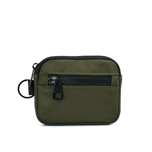 JGDSDMJG geldbörse Damen Lässige Aus Canvas Mit Reißverschluss, Kurze Geldbörse, Retro-schlüsseltasche, Kleine Trendige Jugend-mini-Handtasche, Multifunktional-3 von JGDSDMJG