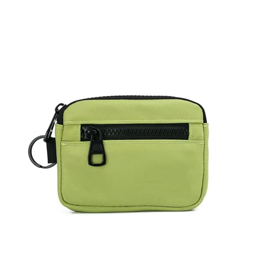 JGDSDMJG geldbörse Damen Lässige Aus Canvas Mit Reißverschluss, Kurze Geldbörse, Retro-schlüsseltasche, Kleine Trendige Jugend-mini-Handtasche, Multifunktional-7 von JGDSDMJG