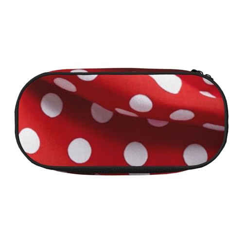 JGHHOUN Federmäppchen, mit Reißverschluss, hohe Kapazität, Make-up-Tools, Bürobedarf, Rot / Weiß, Schwarz , Einheitsgröße, Taschen-Organizer JGHHOUN Federmäppchen, mit Reißverschluss, hohe Kapazität, Make-up-Tools, Bürobedarf, Rot / Weiß, Schwarz , Einheitsgröße, Taschen-Organizer von JGHHOUN