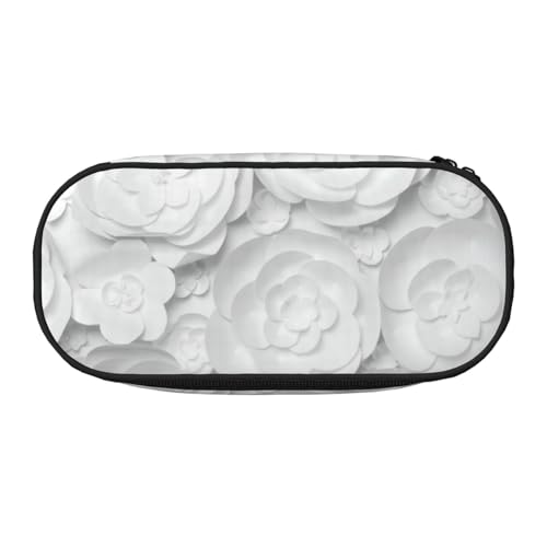 JGHHOUN Federmäppchen mit 3D-Blumendruck, geräumiges Stifteetui, Reißverschluss, hohe Kapazität, Make-up-Tools, Bürobedarf, Schwarz , Einheitsgröße, Taschen-Organizer JGHHOUN Federmäppchen mit 3D-Blumendruck, geräumiges Stifteetui, Reißverschluss, hohe Kapazität, Make-up-Tools, Bürobedarf, Schwarz , Einheitsgröße, Taschen-Organizer von JGHHOUN