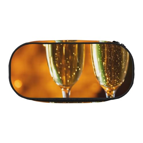 JGHHOUN Federmäppchen mit Weinbecher-Aufdruck, geräumiges Stifteetui, Reißverschluss, hohe Kapazität, Make-up-Tools, Bürobedarf, Schwarz , Einheitsgröße, Taschen-Organizer JGHHOUN Federmäppchen mit Weinbecher-Aufdruck, geräumiges Stifteetui, Reißverschluss, hohe Kapazität, Make-up-Tools, Bürobedarf, Schwarz , Einheitsgröße, Taschen-Organizer von JGHHOUN