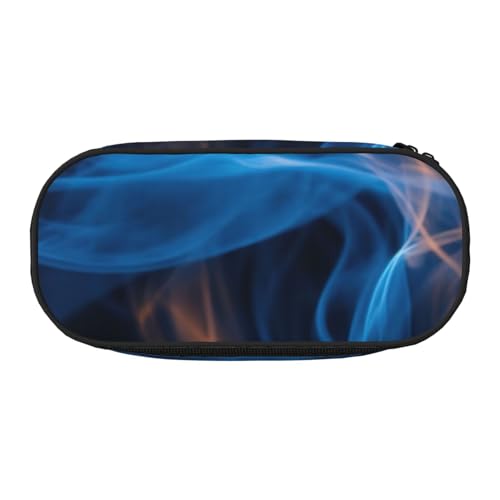 JGHHOUN Federmäppchen mit blauem Flammendruck, geräumiges Stifteetui, Reißverschluss, hohe Kapazität, Make-up-Werkzeuge, Bürobedarf, Schwarz , Einheitsgröße, Taschen-Organizer JGHHOUN Federmäppchen mit blauem Flammendruck, geräumiges Stifteetui, Reißverschluss, hohe Kapazität, Make-up-Werkzeuge, Bürobedarf, Schwarz , Einheitsgröße, Taschen-Organizer von JGHHOUN