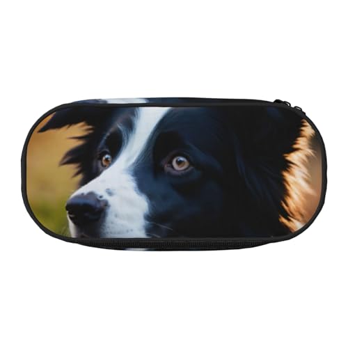 JGHHOUN Federmäppchen mit niedlichem Hunde-Aufdruck, geräumiges Stifteetui, Reißverschluss, hohe Kapazität, Make-up-Tools, Bürobedarf, Schwarz , Einheitsgröße, Taschen-Organizer JGHHOUN Federmäppchen mit niedlichem Hunde-Aufdruck, geräumiges Stifteetui, Reißverschluss, hohe Kapazität, Make-up-Tools, Bürobedarf, Schwarz , Einheitsgröße, Taschen-Organizer von JGHHOUN