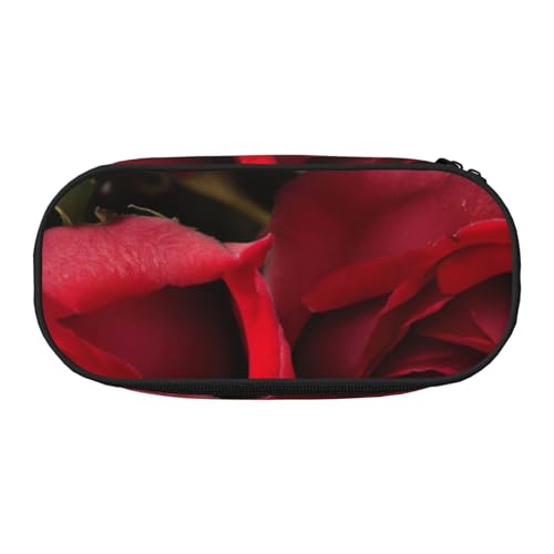 JGHHOUN Federmäppchen mit roten Rosen und Blumendruck, geräumiges Stifteetui mit Reißverschluss, hohe Kapazität, Make-up-Tools, Bürobedarf, Schwarz , Einheitsgröße, Taschen-Organizer JGHHOUN Federmäppchen mit roten Rosen und Blumendruck, geräumiges Stifteetui mit Reißverschluss, hohe Kapazität, Make-up-Tools, Bürobedarf, Schwarz , Einheitsgröße, Taschen-Organizer von JGHHOUN